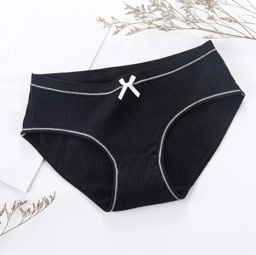 Culottes en coton pour femmes avec nœud