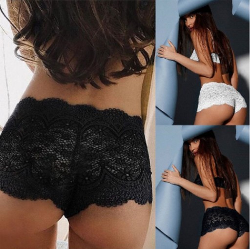 Culottes en dentelle avec jambe
