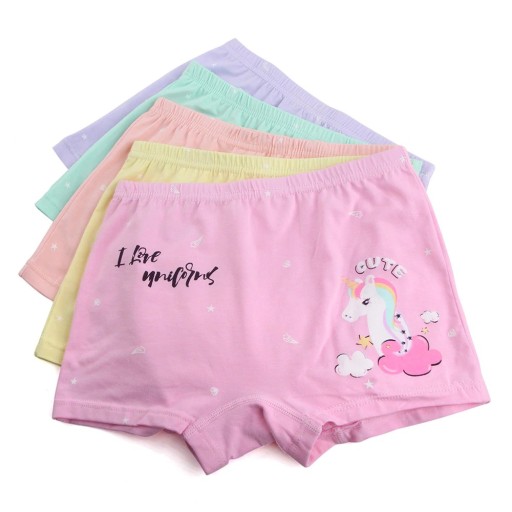 Culottes pour filles avec un unicorn - 5 pièces