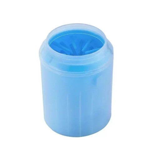 Curățător de labe pentru câini pentru spălare rapidă după plimbare 15,2 x 9,2 x 7,3 cm Proiecții flexibile în interiorul recipientului Perete striat împotriva alunecării în mână