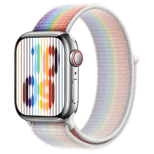 Curea colorată din nailon pentru Apple Watch 42mm / 44mm / 45mm