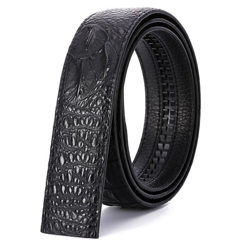 Curea de piele pentru bărbați fără cataramă L496