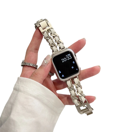 Curea metalică pentru femei pentru Apple Watch 38 mm 40 mm 41 mm pentru Series 1 2 3 4 5 6 7 8 9 SE Curea din oțel pentru ceasuri inteligente