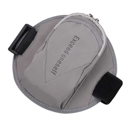 Custodia da corsa riflettente da braccio con design impermeabile e circonferenza regolabile 14–38 cm per una corsa e uno sport confortevoli