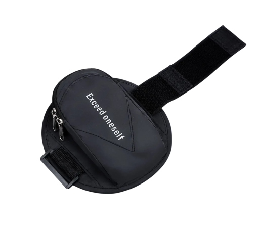 Custodia da corsa riflettente da braccio con design impermeabile e circonferenza regolabile 14–38 cm per una corsa e uno sport confortevoli