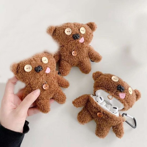 Custodia in peluche per auricolari Apple Airpods K2187