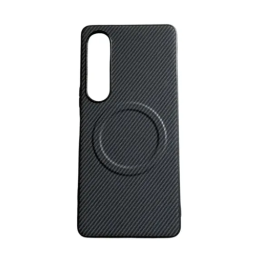 Custodia magnetica per smartphone Sony Xperia 1 IV Cover protettiva contro i graffi Design antiscivolo Supporto alla ricarica