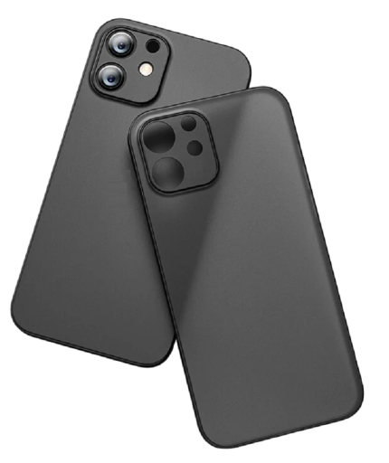 Custodia opaca trasparente per iPhone 15 Pro Max