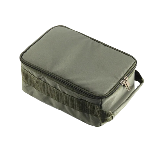 Custodia per attrezzatura da pesca 23 x 10,3 x 15,5 cm Organizzatore compatto per attrezzatura da pesca Custodia rigida per ami, esche e fili Custodia resistente per pesci
