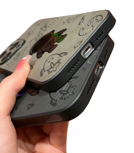 Custodia protettiva con astronauta per iPhone 15 Pro