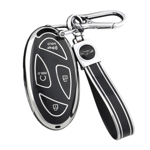 Custodia TPU per chiave remota 7 pulsanti con portachiavi per Hyundai IONIQ 6, Grand Prix GN7, Kona