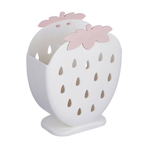 Cutlery Holder in the Shape of a Strawberry
