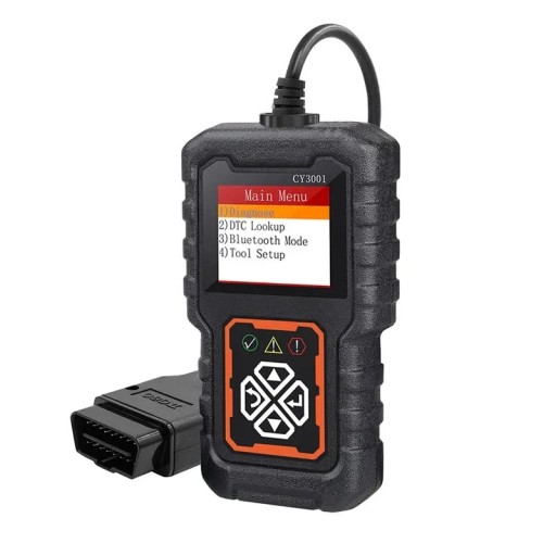 CY3001 OBD2-diagnostikskanner för bilar och lastbilar Bluetooth Elm327 iOS Android ABS SRS Motor Verkliga data Universal Tester