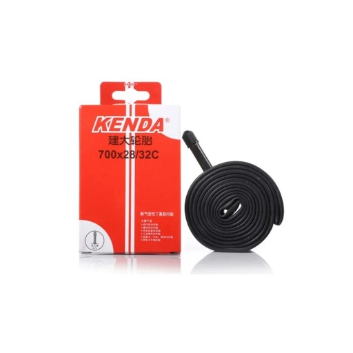 Cyklistická duše 700×28/32C s auto ventilkem 32 mm Butylová duše pro trekingová a fitness kola 71 cm