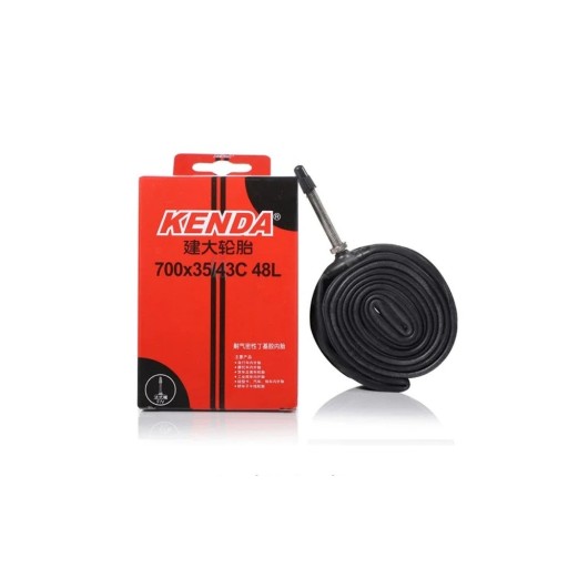 Cyklistická duše 700×35/43C s francouzským ventilkem 48 mm Butylová duše pro trekingová a crossová kola 71 cm