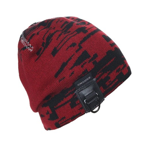 Czapka męska ze wzorem J2049
