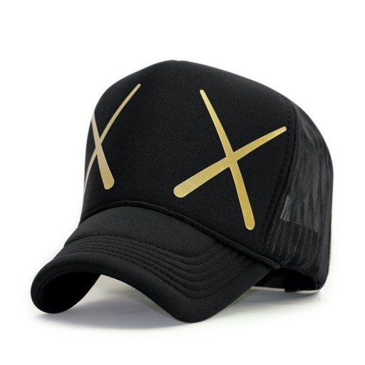 Czapka z daszkiem typu trucker z nadrukiem
