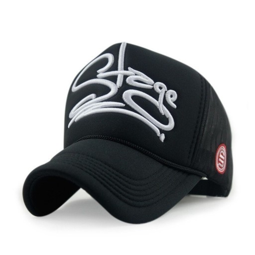 Czapka z daszkiem typu trucker z napisem Stage