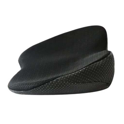 Czarny multifunkcyjny poduszka do samochodu z pamięciowej pianki 44x27x9 cm Siedzisko lub lędźwiowe wsparcie Ergonomiczna podpora oddychająca podkładka