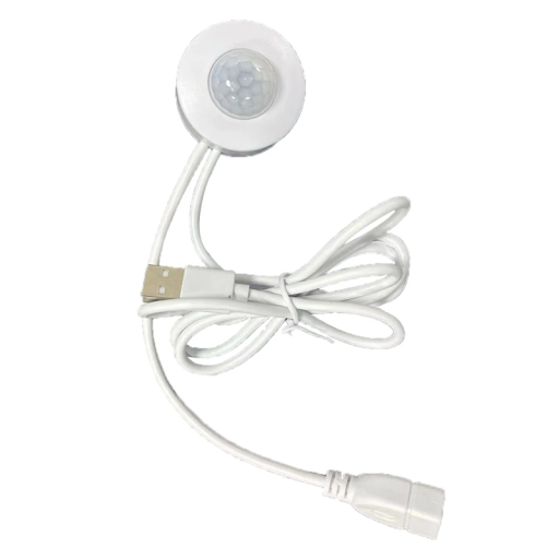 Czujnik ruchu na podczerwień 4,5 cm z kątem 180° USB męski i żeński do automatycznego dozownika wody dla kotów z przyssawką