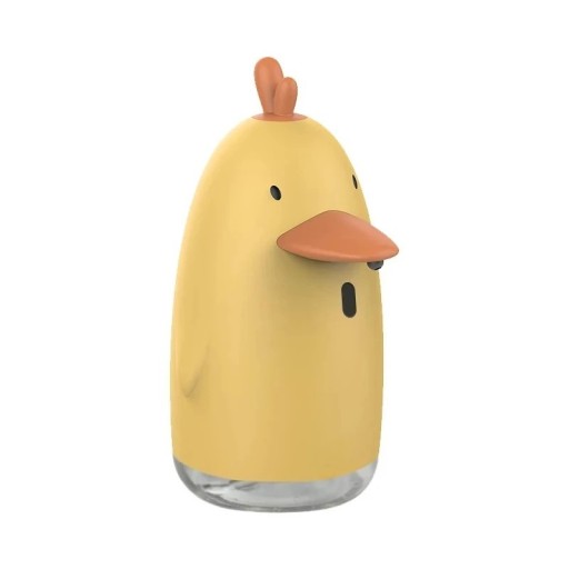 Dăcător automat de săpun spumant pentru copii cu design drăguț, senzor fără contact, încărcare USB, mașină de spălat mâini 176×106×90 mm