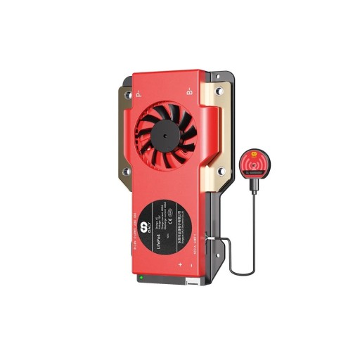 DALY Smart BMS 16S 48 V 400 A beskyttelsesmodul til LiFePO4-batterier 108 x 183 x 26 mm Bluetooth UART NTC rød til lithiumbatterier