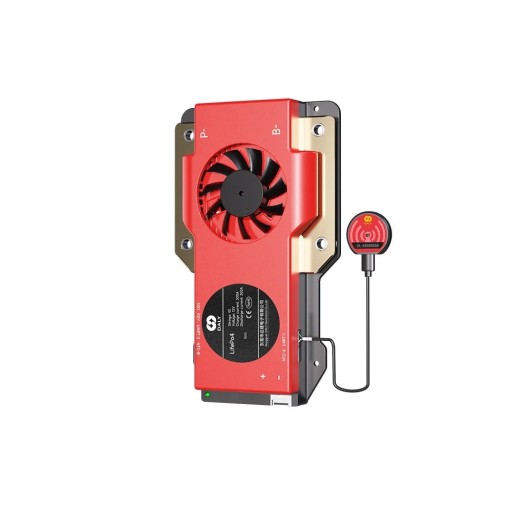 DALY Smart BMS 4S 12 V 300 A beskyttelsesmodul til LiFePO4-batterier 108 x 183 x 26 mm Bluetooth UART NTC rød til lithiumbatterier