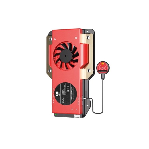 DALY Smart BMS 4S 250 A beskyttelsesmodul til LiFePO4 batterier 12 V 108 x 183 x 26 mm Bluetooth UART NTC rød