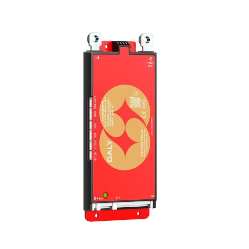 DALY smart BMS 7S-24S 100 A Actieve balancer Bluetooth RS485 en CAN voor LiFePO4 batterijen Rode Bescherming van lithiumaccu's
