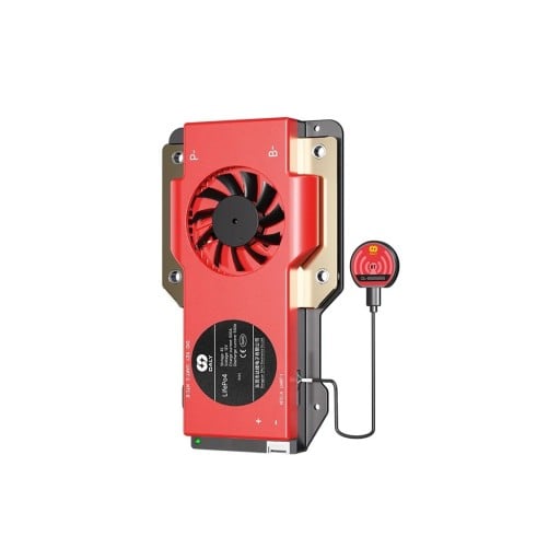 DALY Smart BMS 8S 24 V 500 A ochranný modul batérie LiFePO4 108 x 183 x 26 mm Bluetooth UART NTC červený pre lítiové batérie