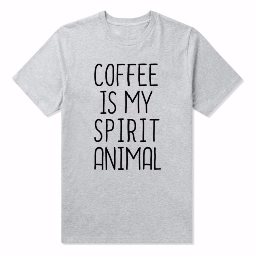 Dam T-shirt för kaffeälskare J1792