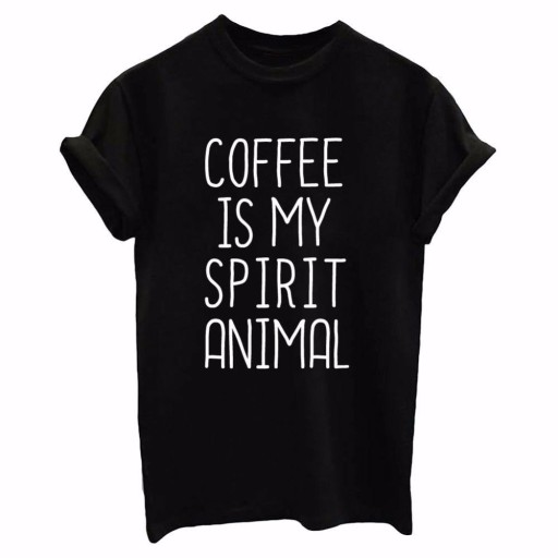 Dam T-shirt för kaffeälskare J1792