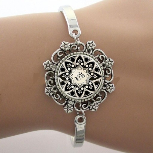 Damarmband med mandala H584