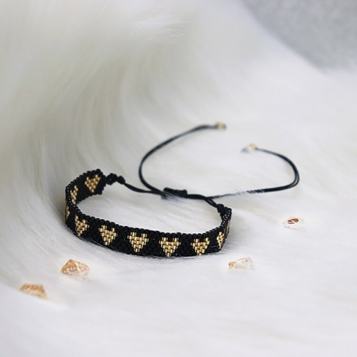 Damarmband med pärlor H255
