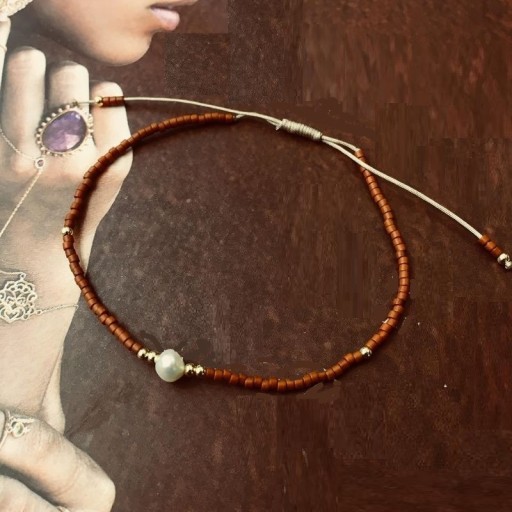 Damarmband med pärlor H332