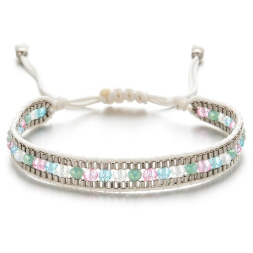 Damarmband med pärlor H357