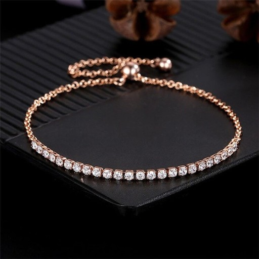 Damarmband med stenar H383