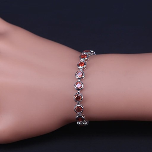 Damarmband med stenar H567