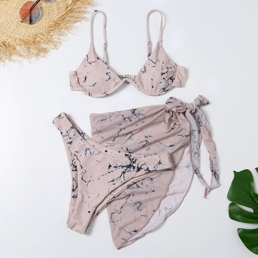 Dambikini med halsduk P368