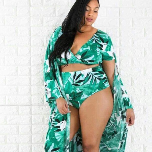 Dambikini och cover-up P909