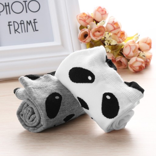 Dame 3D-sokker med panda J1074