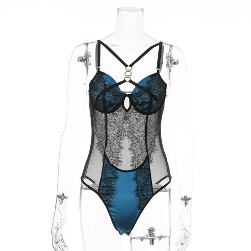 Dame bodysuit i blonde B736