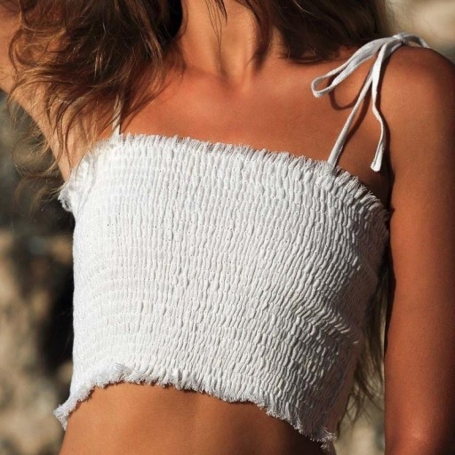 Dame crop top P1103