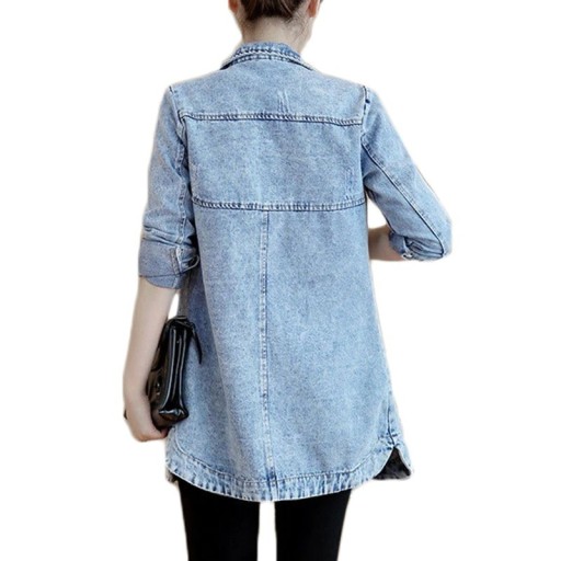 Dame denim frakke P1981