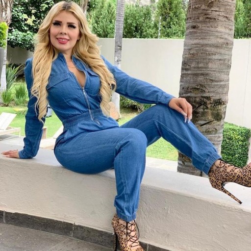 Dame denim overalls A2005