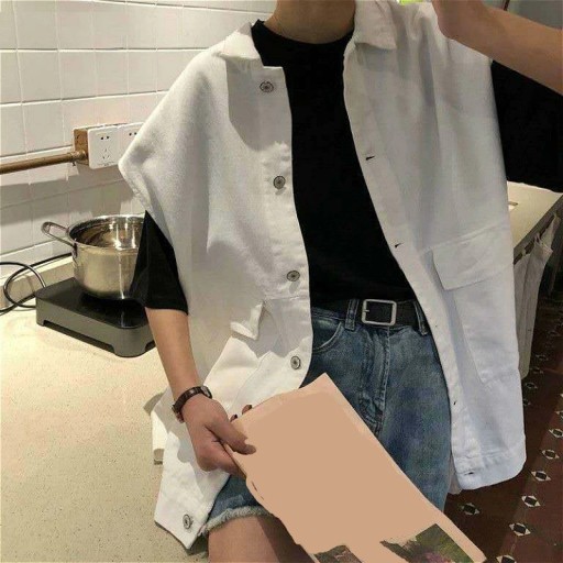 Dame denim skjorte P2143