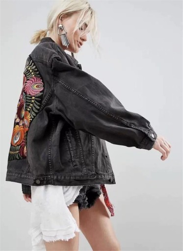 Dame denimjakke A3061