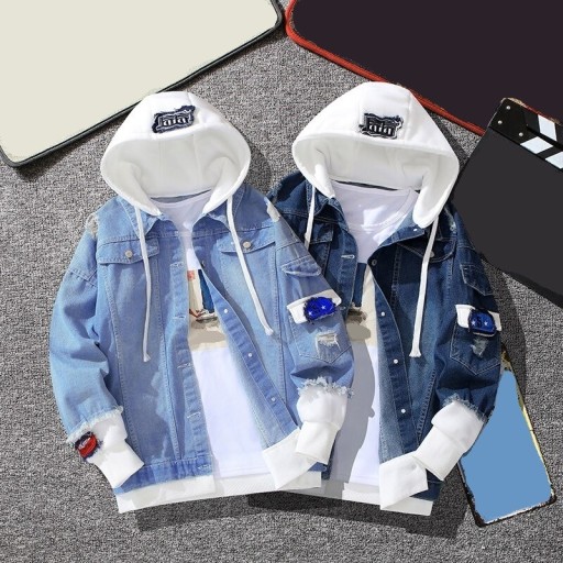 Dame denimjakke P2466