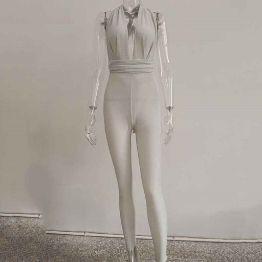 Dame glimmerjumpsuit