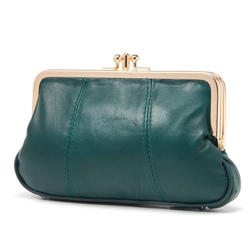 Dame læder clutch M383